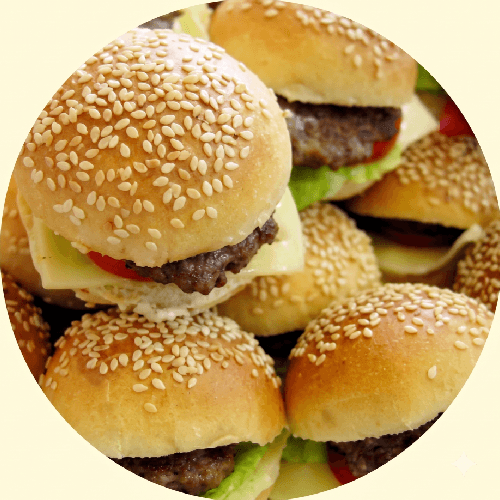 Mini Hambúrguer (sob encomenda)
